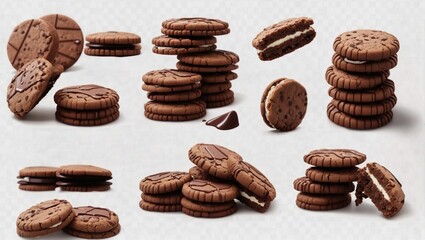 Chocolate cookies Generative AI 