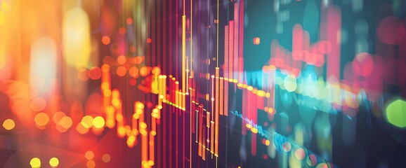 Graphical depiction of a sudden increase in market performance, illustrated by a clear and concise bar graph displaying a significant rise in stock values, captured in high-definition clarity.