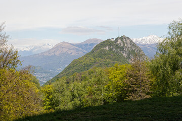 Panorama Monte San Salvatore à Lugano
