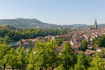 Panorama sur la ville de Bern