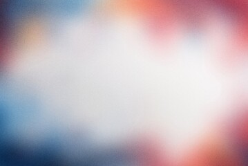 white red orange blue retro , template grainy noise empty space color gradient rough abstract background , retro vibes , shine bright light and glow , grainy noise grungy texture