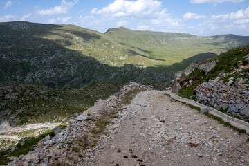 Landscape of Rila Mountain near Kalin peak, Bulgaria