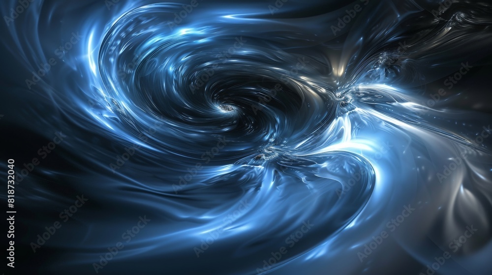 Poster swirling galaxy design an abstract background inspired by a swirling galaxy with a mix of dark and l