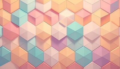 Obraz premium Colorful abstract background with various shapes, suitable for backgrounds, presentations, posters, banners, and creative design projects. Vibrant and versatile. Generative AI