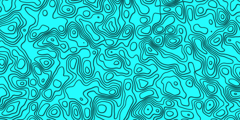 Fototapeta premium Fluid landscapes merging patterns and texture into endless design