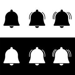 Bell icon simple set design