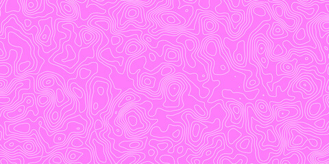 Terrain-inspired seamless line pattern with detailed elevation swirls


