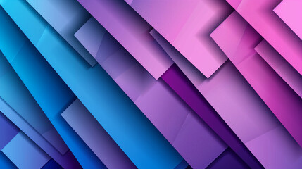A blue and purple striped background with a pink and purple line
