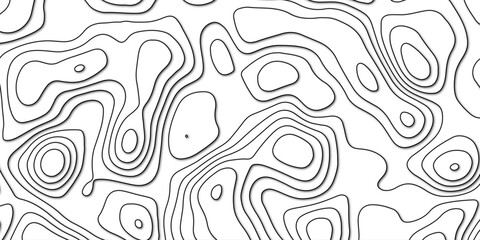 Freeform contour mapping concept in modern artistic abstract design

