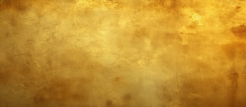 The golden textured background provides ample copy space for images