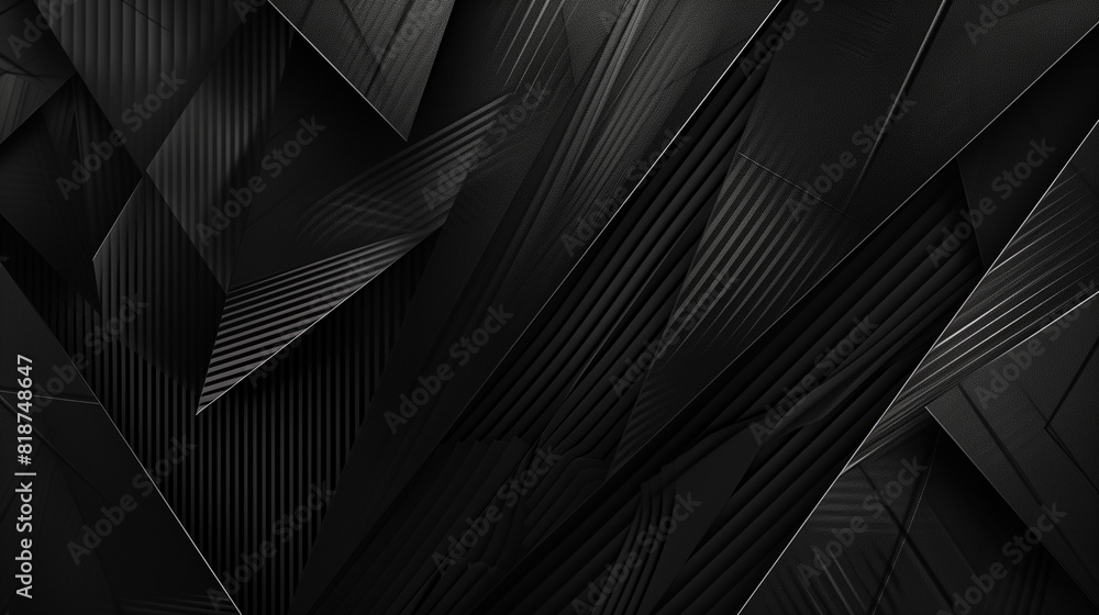 Poster a black and white image of a line with a white line on top of it. the image is abstract and has a se