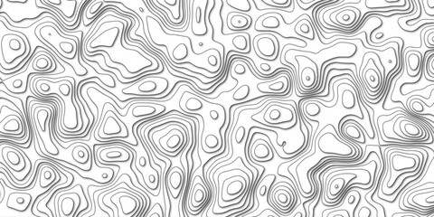 Hand-drawn contour pattern with dynamic terrain-inspired composition

