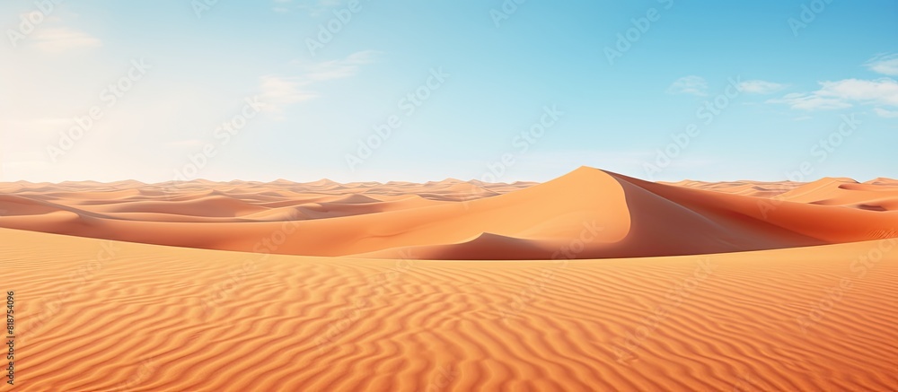 Poster sand filled backdrop with ample copy space image