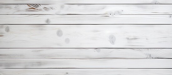 Wooden planks with a bright white texture providing a clean and crisp appearance for use as a copy space image