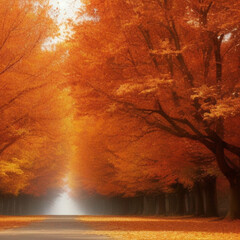 Embrace the gentle dance of autumn: where blossoms meet patterns in nature's exquisite tapestry