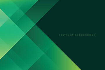 dark green background with transparent light and bright gradient colors. vector eps10