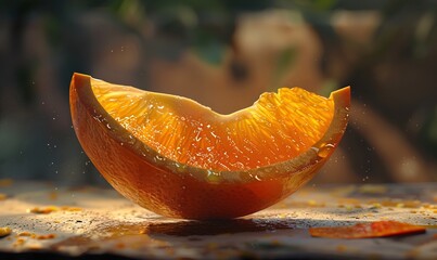 fresh sweet oranges straight from the garden the juicy appeal of this bright orange ripe fruit ai generated