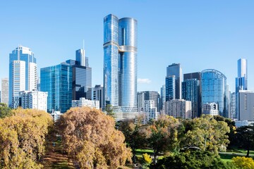 Obraz premium Melbourne City Australia メルボルン オーストラリア