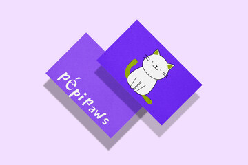 Designs Modernes pour Animaux de Compagnie : Une Série de Logos Créatifs et Leurs Applications Multimédia