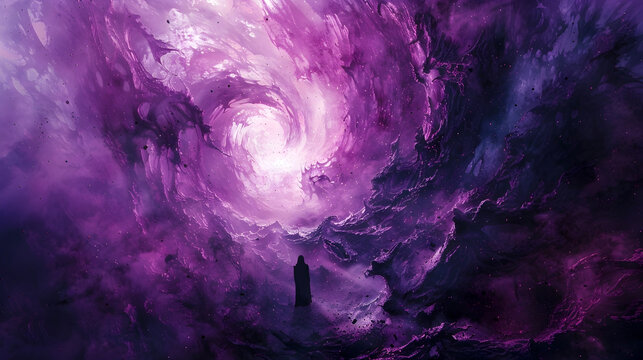 Venture into the Eerie Heart of the Netherworld,Where Shadows Dance with Eldritch Energy and Whispers of the Damned Linger