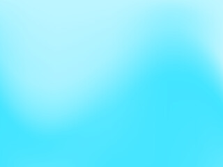 Blue blurred background. Abstract sky. Vector illustration