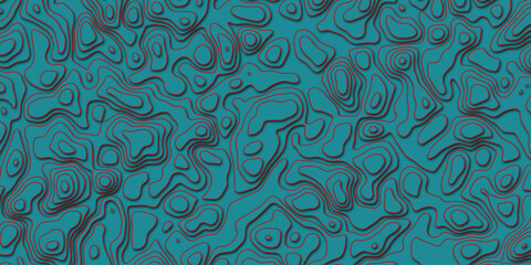 Artistic abstract design with swirling elevation map-style patterns


