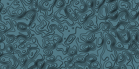 Geographic contour art with detailed swirling pattern and motion lines

