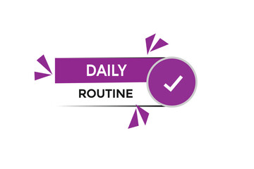 new website daily routine button learn stay stay tuned, level, sign, speech, bubble  banner modern, symbol,  click 