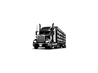 Construction Vehicle Vector Illustration for Industrial and Engineering Designs