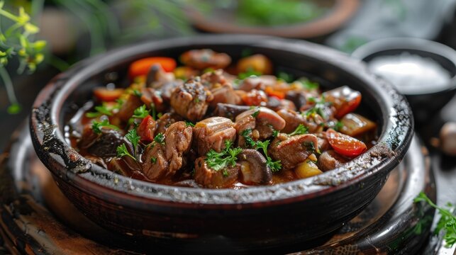 A delicious ready-to-eat dish, Lechazo.