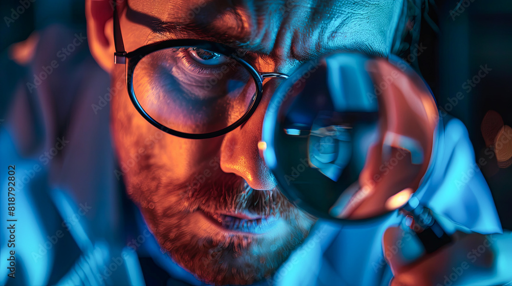 Poster forensic scientist advanced decryption techniques and tools to unlock the encrypted files in order t