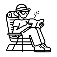 Vacation icon, leisure icon, summer icon, travel icon, beach icon, sun icon, tourism icon, airplane icon, travel destinations icon, family icon, business icon, sunbathing icon, icon, travel, summer,