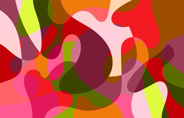 Colorful Abstract background design, vector art