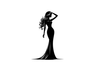 Elegant Style: Fashion Women Vector Illustration for Chic Designs and Trendy Creations