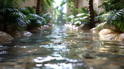 Fototapeta premium tree in water