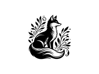 Majestic Fox: Fox Vector Illustration for Wildlife Designs and Nature-inspired Art