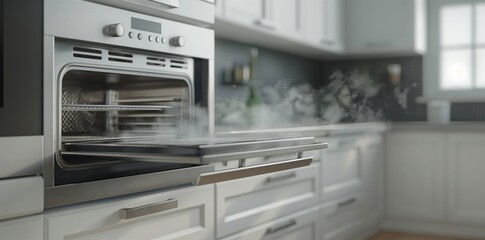 Fototapeta premium a kitchen oven