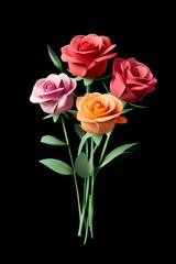 Fototapeta premium bouquet of roses