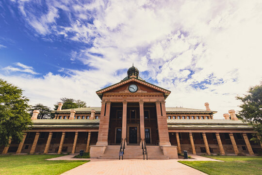 The historic Bathurst Courthouse built in 1880