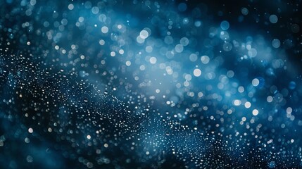 Raindrops cling to a windowpane against a backdrop of a city's glowing lights, creating a bokeh effect on a rainy evening. A night cityscape with bokeh in the background.