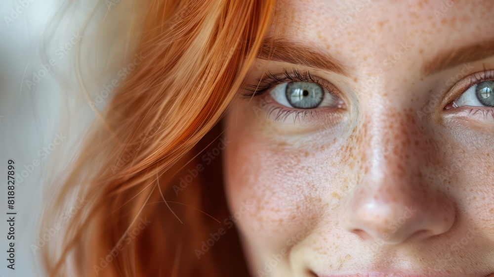 Poster this image showcases a smooth gradient transition from orange tones on the left to a blurred neutral
