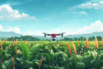 Drone technology in modern agriculture supports efficient farming, advanced field operations, and precise agricultural management for optimal crop production.