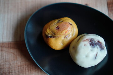 旅行土産の温泉まんじゅう