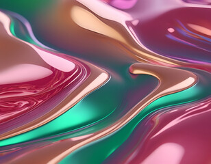 Vibrant Abstract Background: Flowing Waves, Curves in Energetic Design