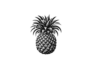 Tropical Treat: Pineapple Vector Illustration for Refreshing Designs and Exotic Art