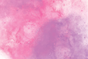 Fototapeta premium Fantastic editable soft purple, pink texture for card, flyer, banner, business presentation, book cover, advertisement. Abstract colorful watercolor backgrounds bright, glow empty space paint square