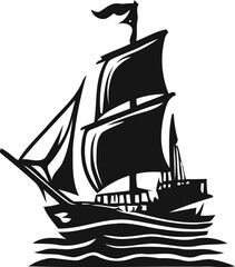 Pirate Vector Illustration for Swashbuckling Designs and Adventure Art