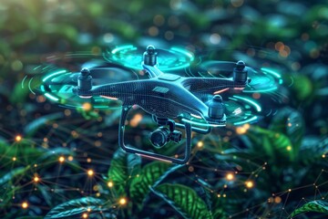 Smart farming with agriculture automation and crop conditions management using innovative drones...