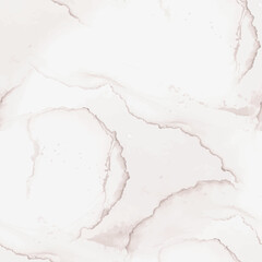 Light White Splash. Vector Abstract Painting Light Rock Slate. White Alcohol Ink Repeat Paint. Beige Marble Background. Beige Gradient Watercolor. White Marble Texture. Light Water Color Watercolor.