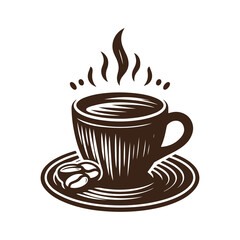 mug silhouette illustration vector file